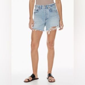 Citizens of humanity Annabelle long denim shorts 23